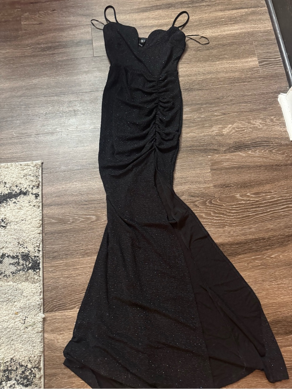 Windsor Black Sleeveless Top with Heart Tag